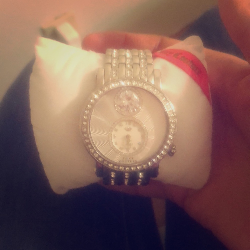 Juicy Couture Silver Timepiece Watch